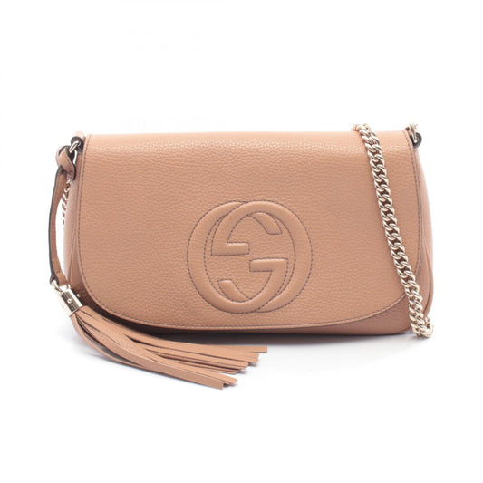 GUCCI Soho Interlocking G Shoulder Bag