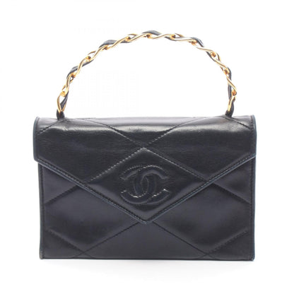 CHANEL CC Mark Diamond Stitch Handle Bag