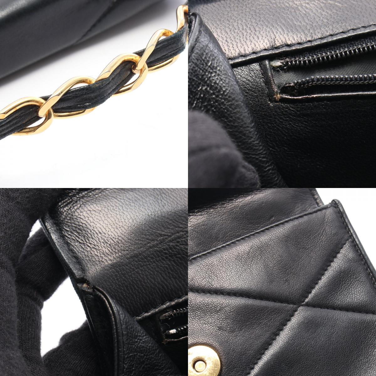 CHANEL CC Mark Diamond Stitch Handle Bag