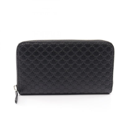 GUCCI Microguccissima Round Wallet Black