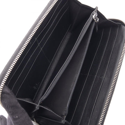 GUCCI Microguccissima Round Wallet Black