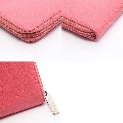 CHANEL Coco Mark Caviar Skin Around Wallet