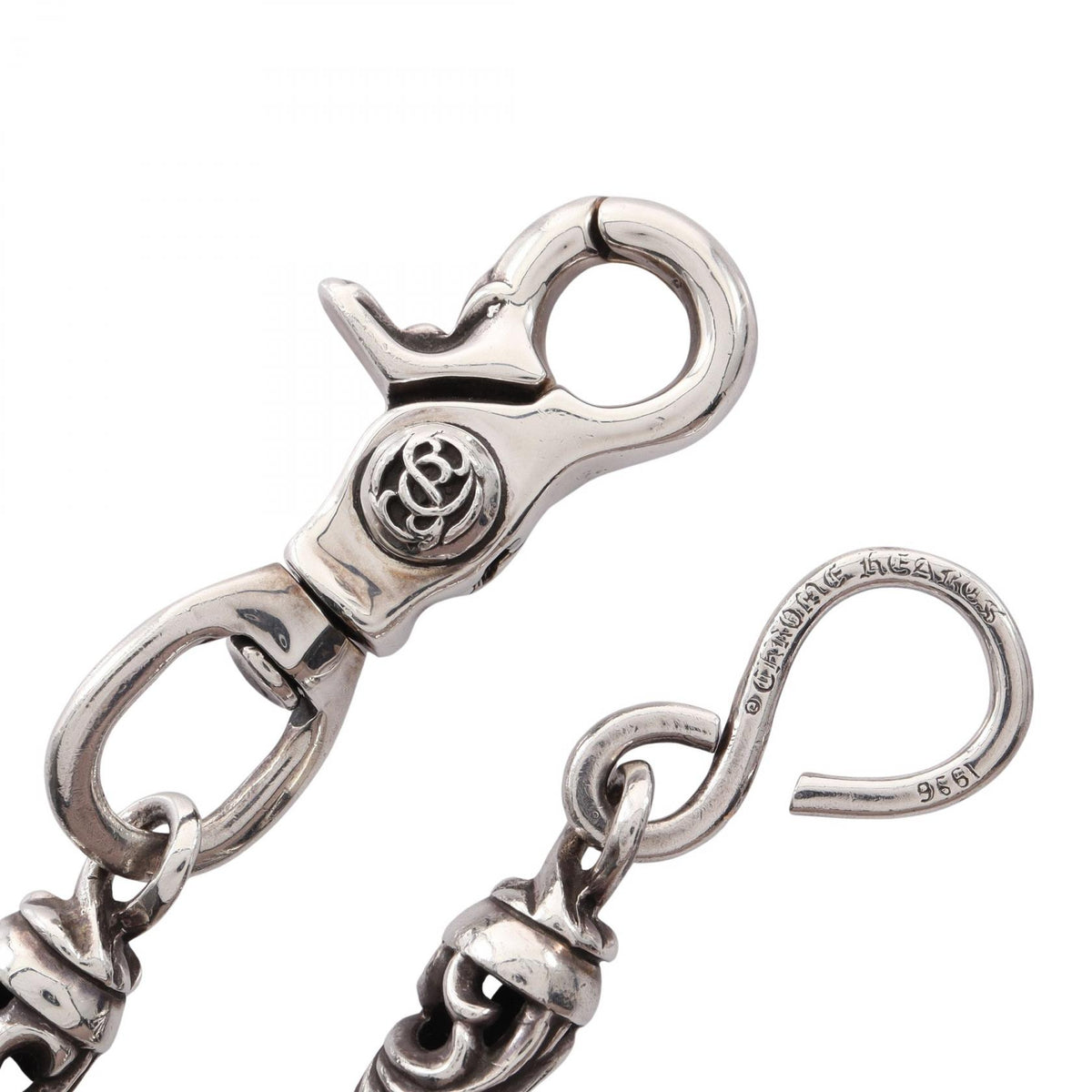 CHROME HEARTS Celtic Roller 1Clip Wallet Chain SV925