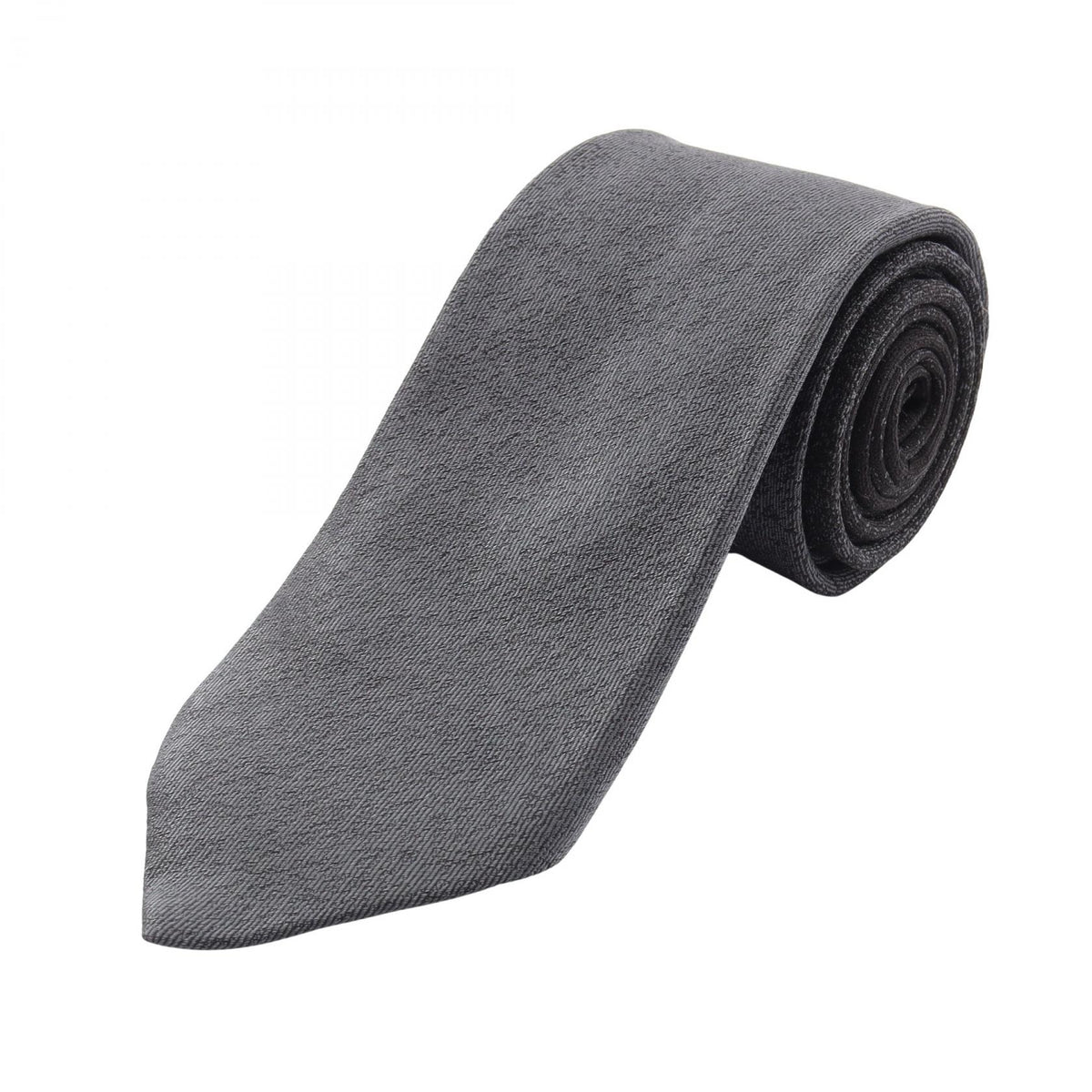 HERMES Silk Gradient Tie Black
