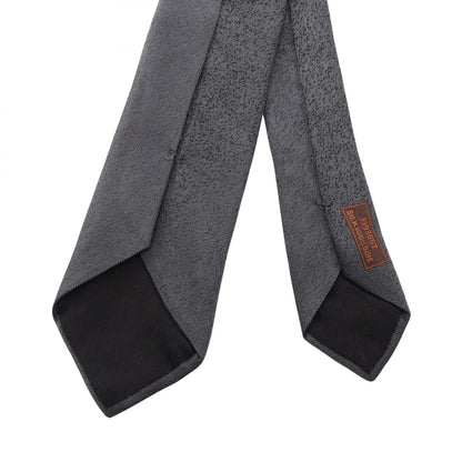 HERMES Silk Gradient Tie Black