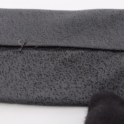 HERMES Silk Gradient Tie Black