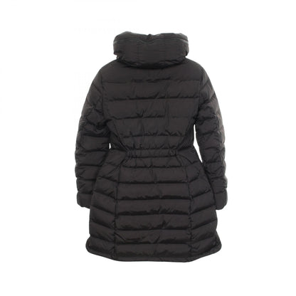 MONCLER Flammette Hooded Nylon Down Jacket Black Size 1