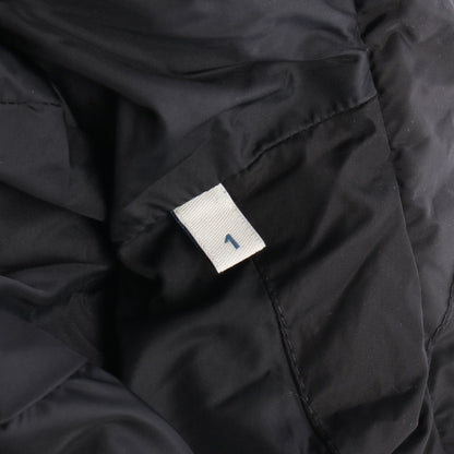 MONCLER Flammette Hooded Nylon Down Jacket Black Size 1