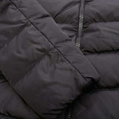 MONCLER Flammette Hooded Nylon Down Jacket Black Size 1
