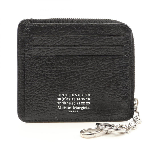 Maison Margiela 11 Leather Keyring Coin Case Black