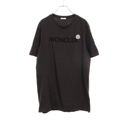 MONCLER Logo Crewneck Cotton Short Sleeve T-Shirt Size L