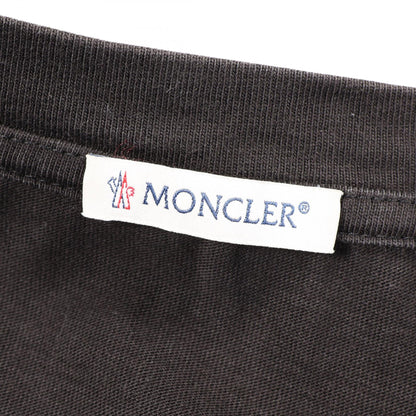 MONCLER Logo Crewneck Cotton Short Sleeve T-Shirt Size L