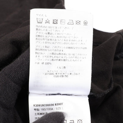 MONCLER Logo Crewneck Cotton Short Sleeve T-Shirt Size L