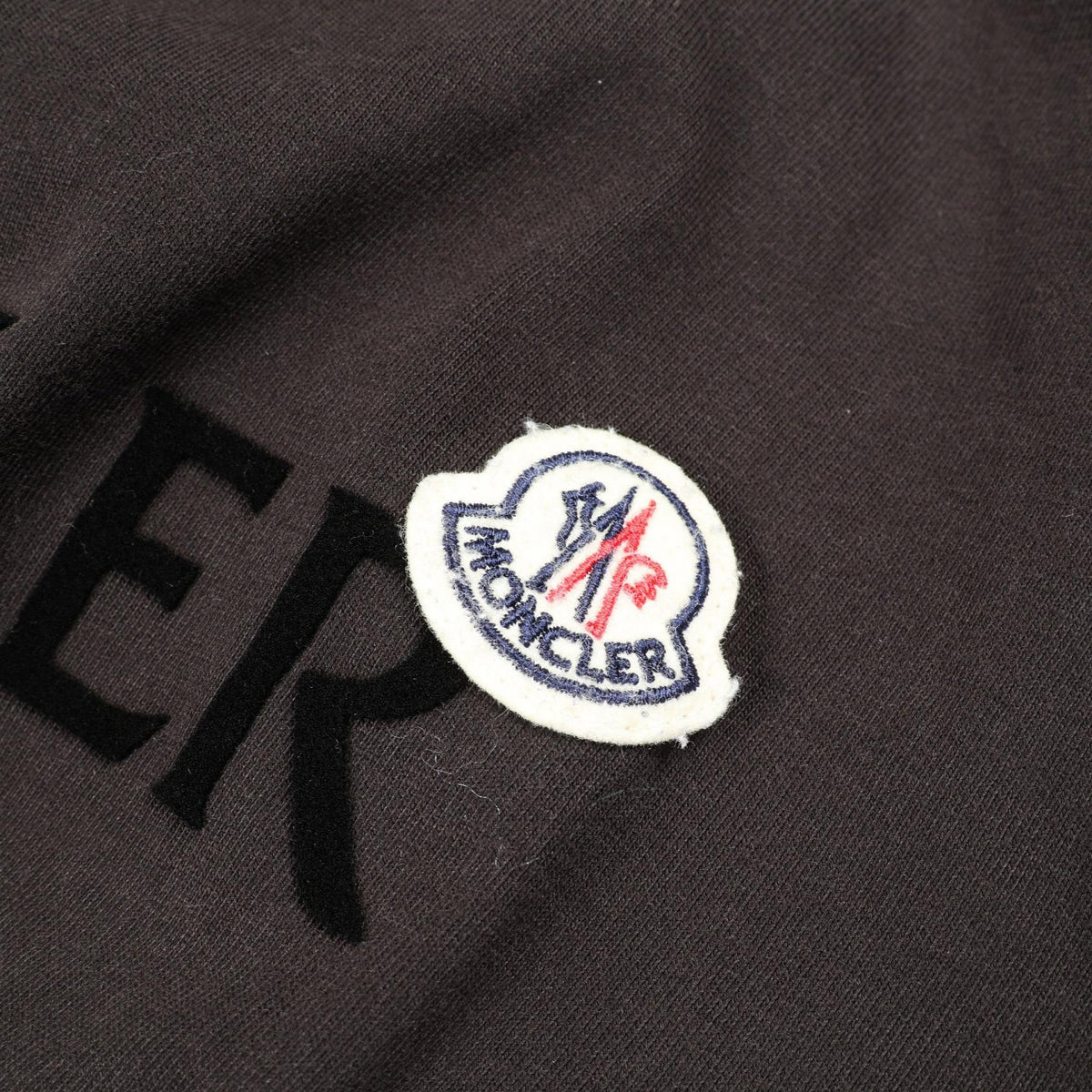 MONCLER Logo Crewneck Cotton Short Sleeve T-Shirt Size L