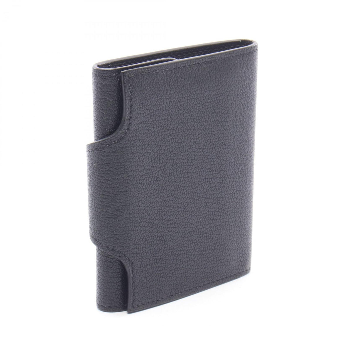 HERMES Iliade Compact Chevre Leather Tri-Fold Wallet