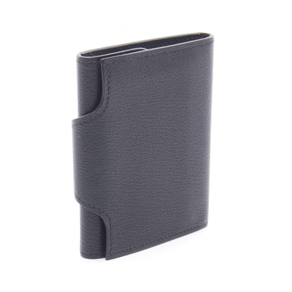 HERMES Iliade Compact Chevre Leather Tri-Fold Wallet