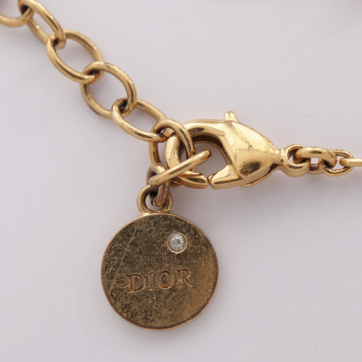 Dior Dio(r)evolution Gold Rhinestone Bracelet