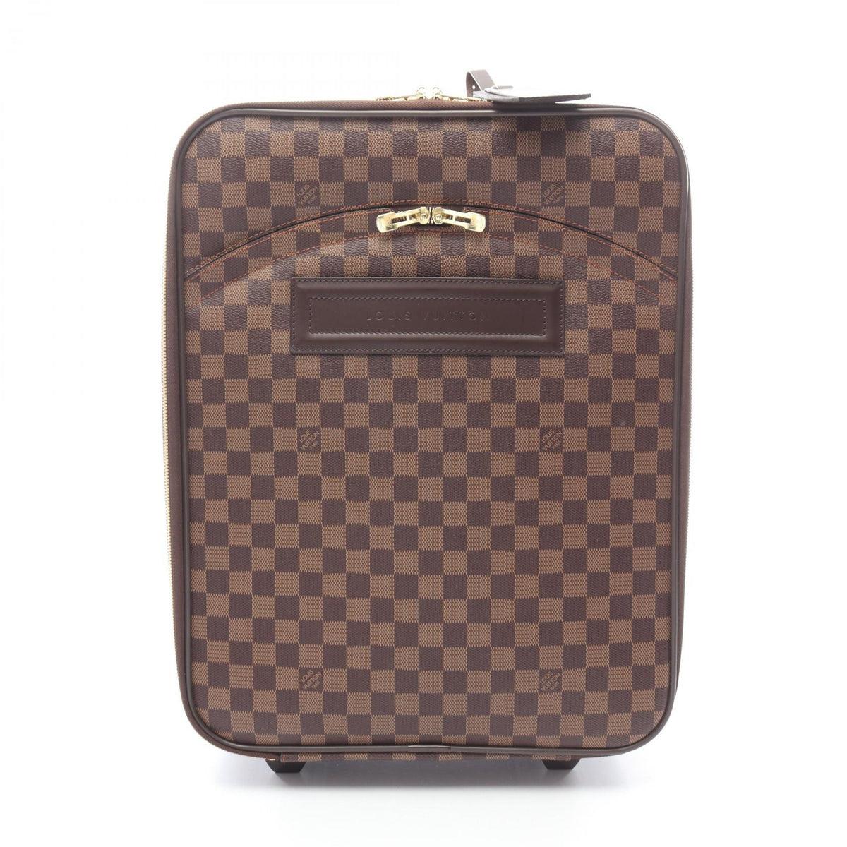 LOUIS VUITTON Pégase 45 Damier Canvas Rolling Bag Brown