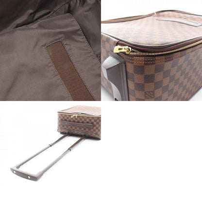 LOUIS VUITTON Pégase 45 Damier Canvas Rolling Bag Brown