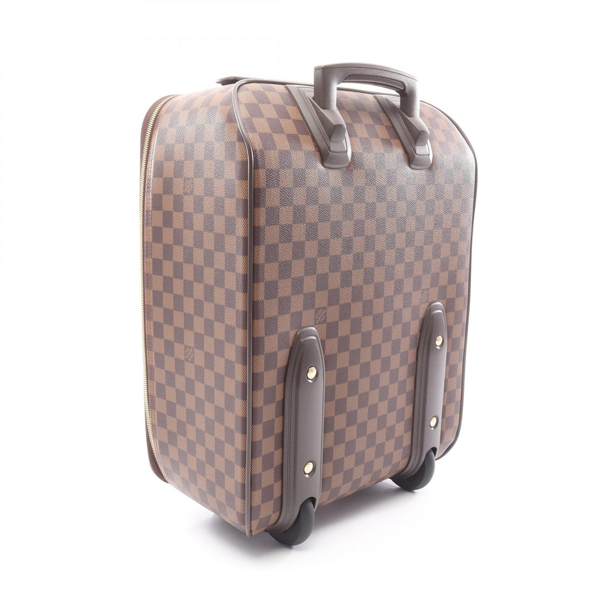 LOUIS VUITTON Pégase 45 Damier Canvas Rolling Bag Brown