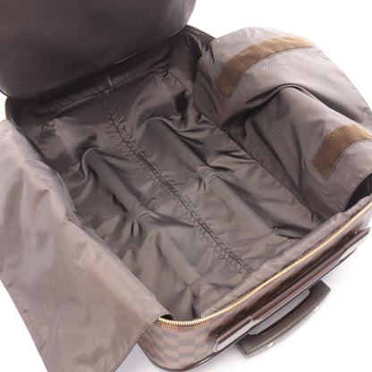 LOUIS VUITTON Pégase 45 Damier Canvas Rolling Bag Brown