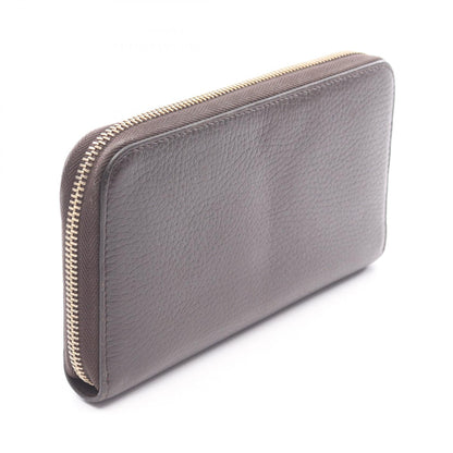 GUCCI Interlocking G Leather Zip Wallet