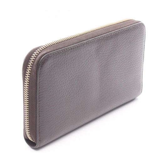GUCCI Interlocking G Leather Zip Wallet