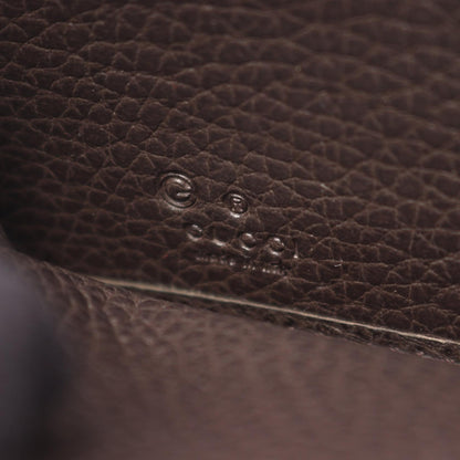 GUCCI Interlocking G Leather Zip Wallet
