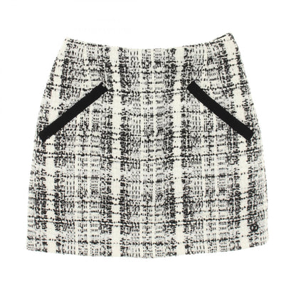 LOUIS VUITTON Tweed Cotton Nylon Skirt Size 38