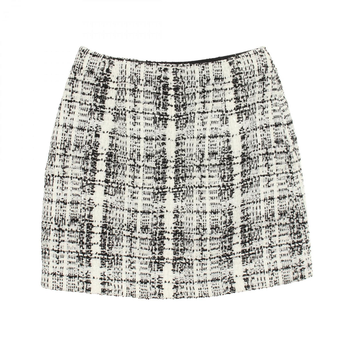 LOUIS VUITTON Tweed Cotton Nylon Skirt Size 38