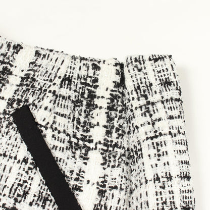 LOUIS VUITTON Tweed Cotton Nylon Skirt Size 38