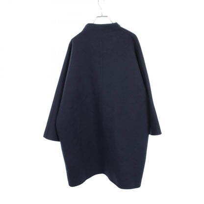 LOUIS VUITTON Double Face Drape Front Wool Coat Size 34