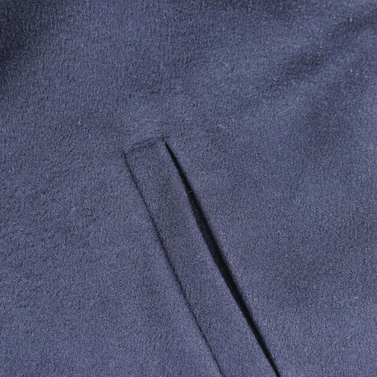LOUIS VUITTON Double Face Drape Front Wool Coat Size 34