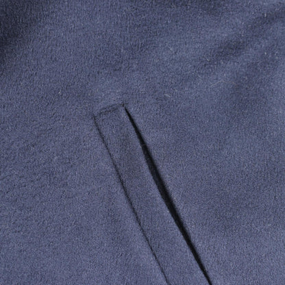LOUIS VUITTON Double Face Drape Front Wool Coat Size 34