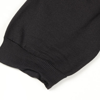 HERMES PLAZA DE TOROS Silk Short Sleeve Knit Sweater Size 40