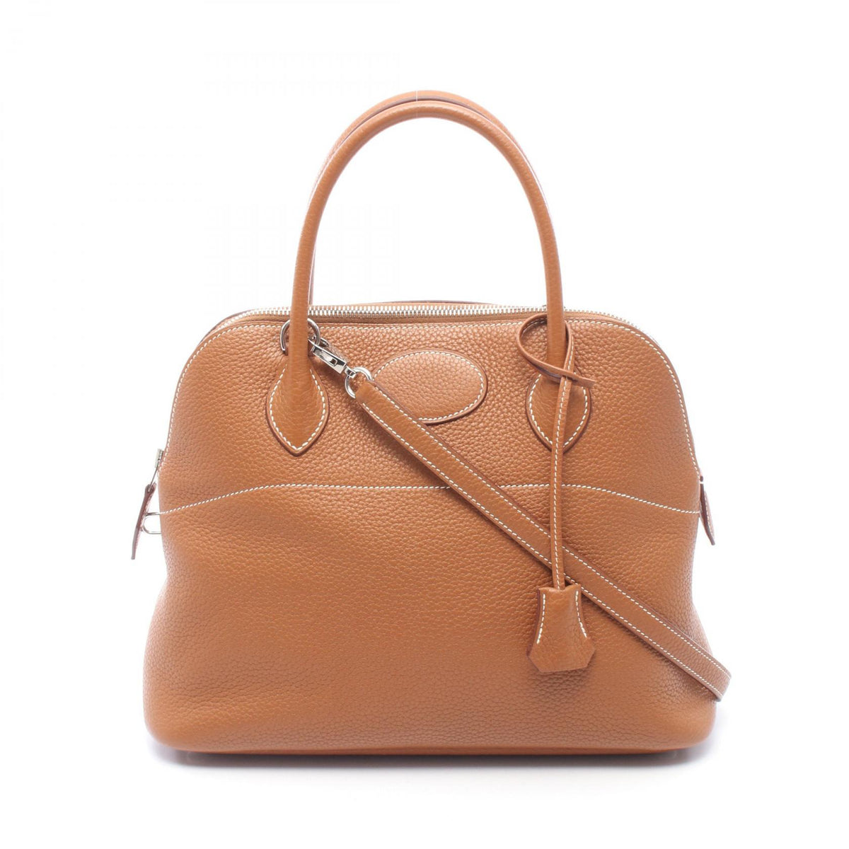 HERMES Bolide 31 2-Way Taurillon Bag Gold