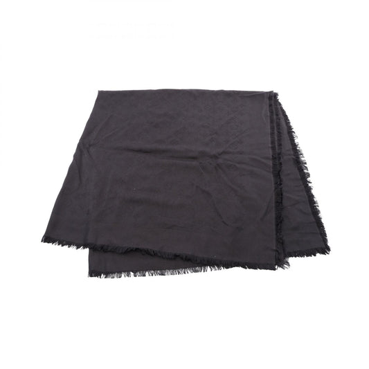 LOUIS VUITTON Monogram Silk Wool Scarf