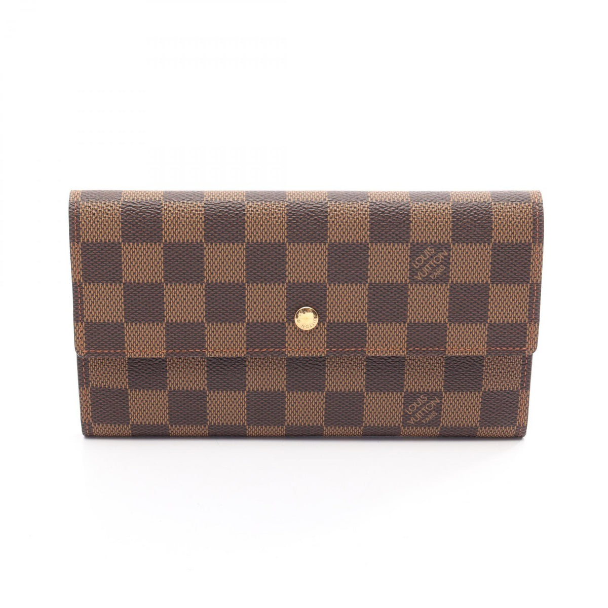LOUIS VUITTON Damier Ebene Long Wallet