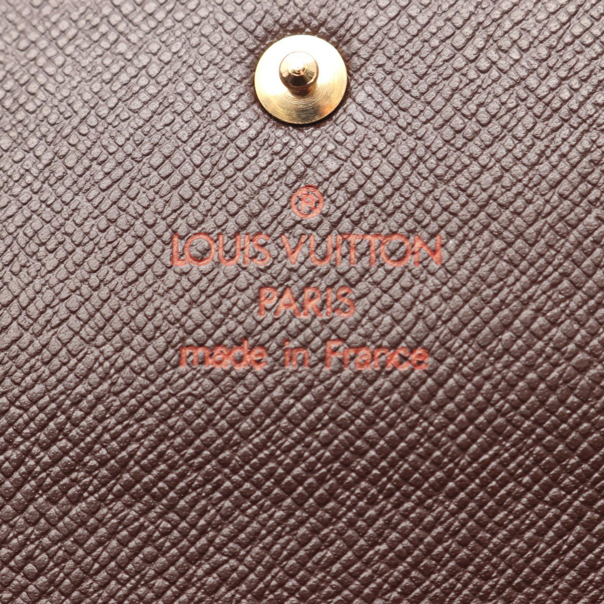 LOUIS VUITTON Damier Ebene Long Wallet