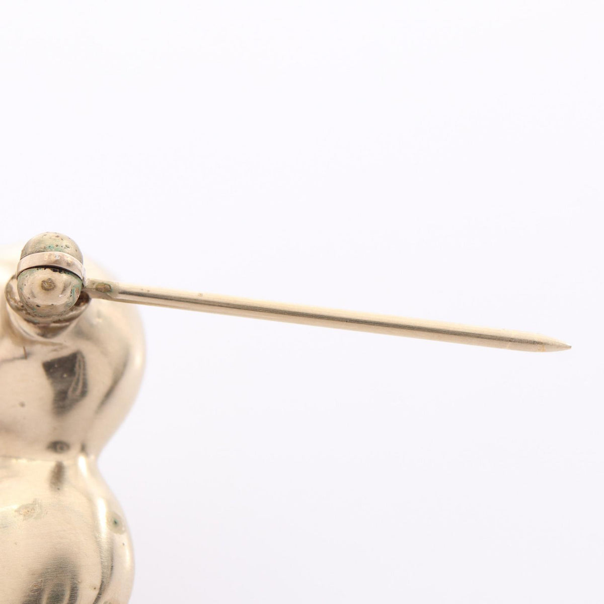 CHANEL Coco Mark Gold Plated Pearl Brooch