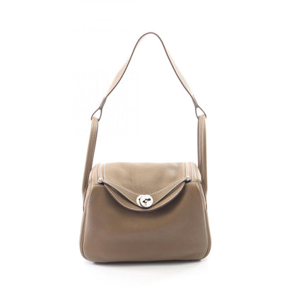 HERMES Lindy 26 Etoupe Shoulder Bag