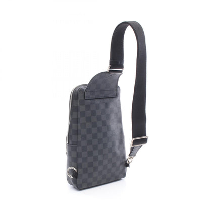 LOUIS VUITTON Damier Graphite Avenue Sling Bag Black