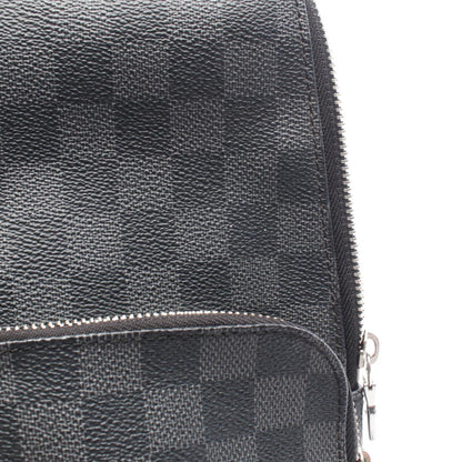 LOUIS VUITTON Damier Graphite Avenue Sling Bag Black