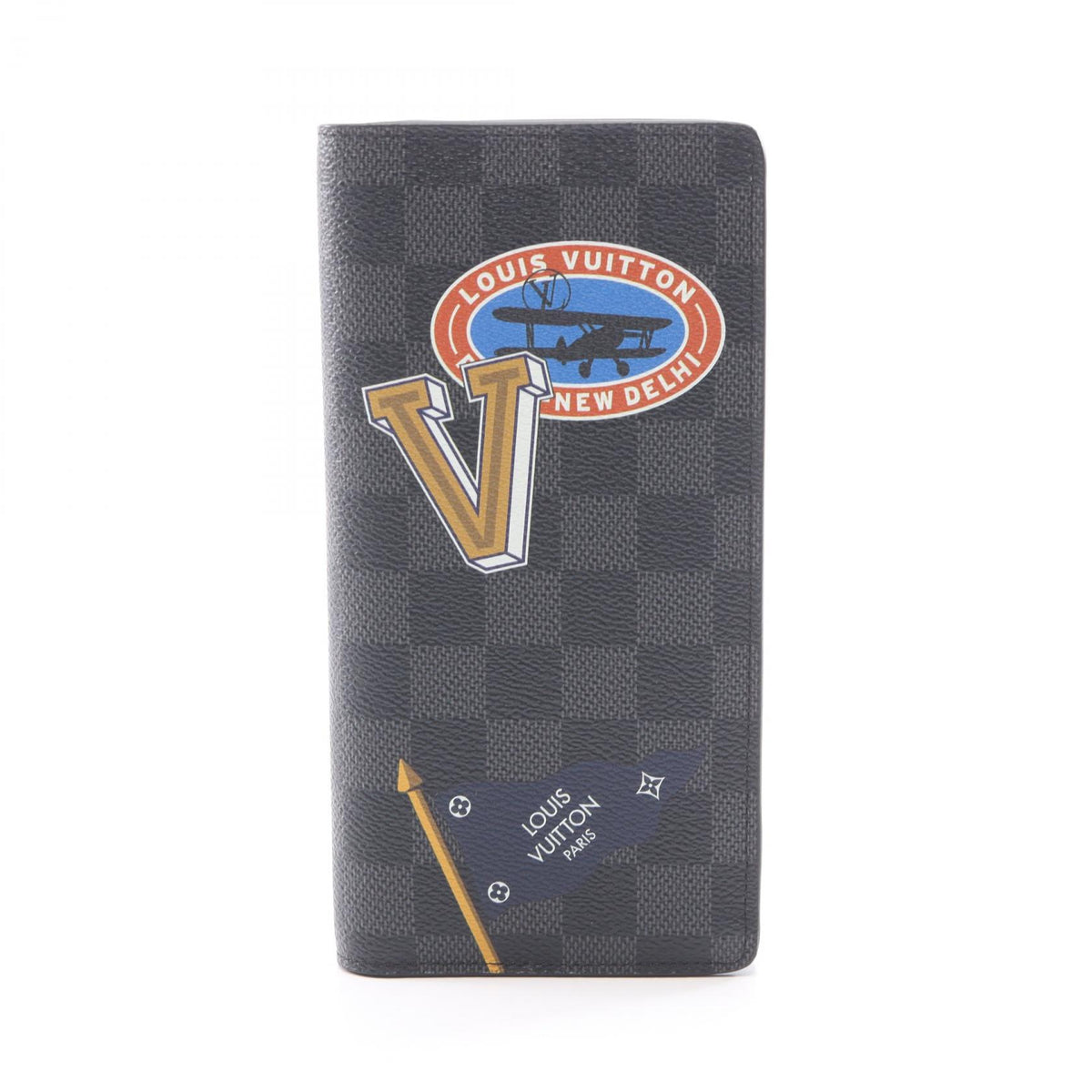 LOUIS VUITTON Damier Graphite LV League Bi-Fold Wallet