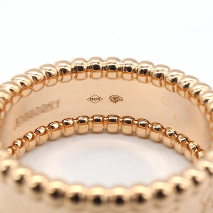 Van Cleef & Arpels Perlée Signature Ring K18PG Size JP 13