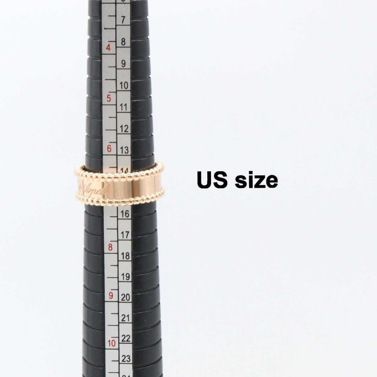 Van Cleef & Arpels Perlée Signature Ring K18PG Size JP 13