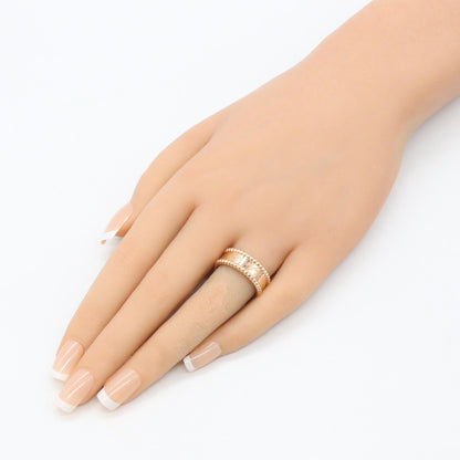 Van Cleef & Arpels Perlée Signature Ring K18PG Size JP 13