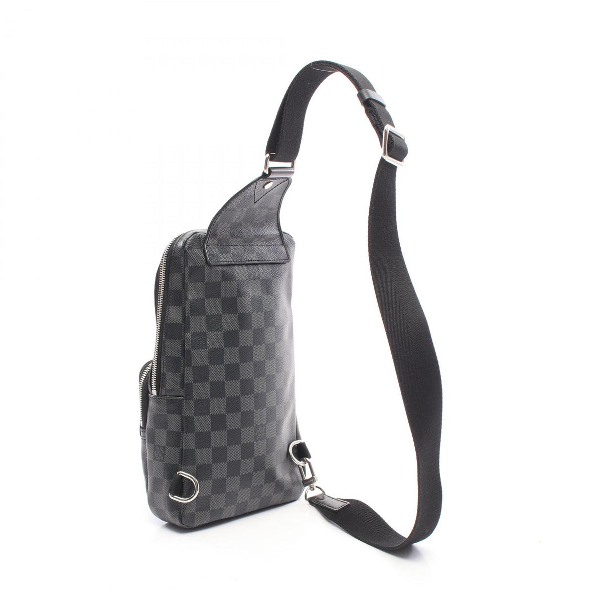 LOUIS VUITTON Avenue Damier Graphite Sling Bag Black