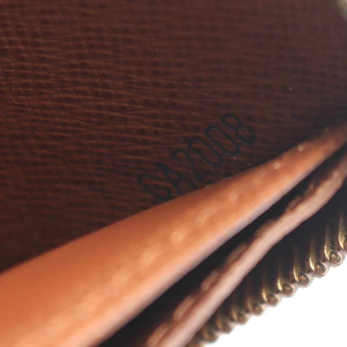 LOUIS VUITTON Zippy Wallet Monogram Round Zip Brown