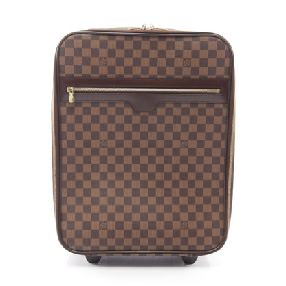 LOUIS VUITTON Damier Pegase 45 Carry-On Bag Brown